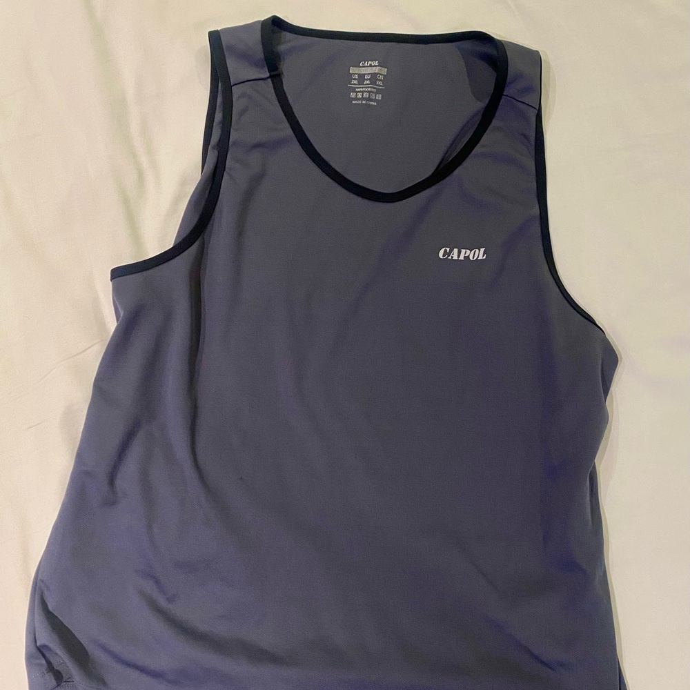 Capol Men's Gray Tank Top